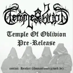 Temple Of Oblivion : Pre-Release